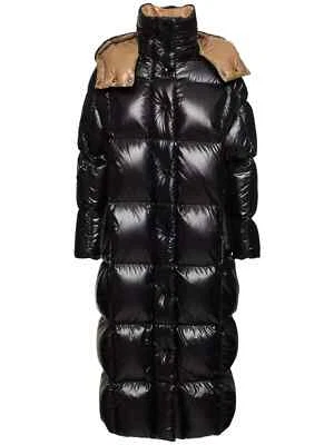 NEW, Moncler Parnaiba Hooded Long Down Jacket SZ 5 #DC493 - Image 1 of 4
