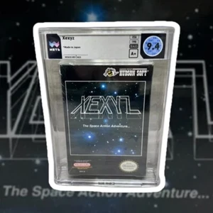 9.4 A+ Xexyz The Space Action Adventure Nintendo NES WATA GRADED NOT VGA CGC - Picture 1 of 7