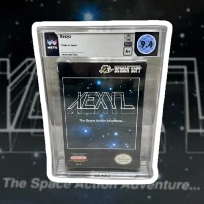 9.4 A+ Xexyz The Space Action Adventure Nintendo NES WATA GRADED NOT VGA CGC - Image 1 of 4