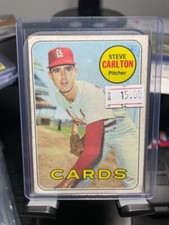 1969 Topps Steve Carlton #255 Baseball Card St. Louis Cardinals