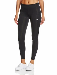 New Balance Accelerate Tights Trousers Black Size Large LN021 AA 05 - Picture 1 of 3