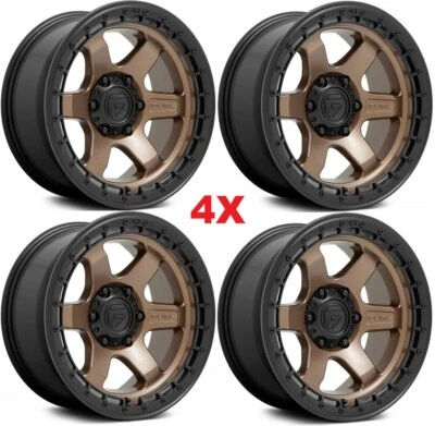 LLANTAS 18 BLOQUE COMBUSTIBLE BRONCE 18X9 WRANGLER GLADIATOR D75118907545 Foto 1 de 4