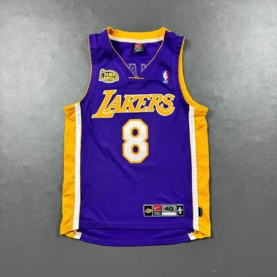100% Authentic Kobe Bryant Vintage Nike 2001 NBA Finals Lakers Jersey 40 M Mens - Image 1 of 4