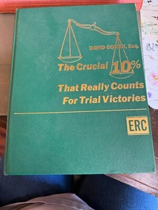 The Crucial 10% That Really Counts For trial Victories, David Cohen - Picture 1 of 4