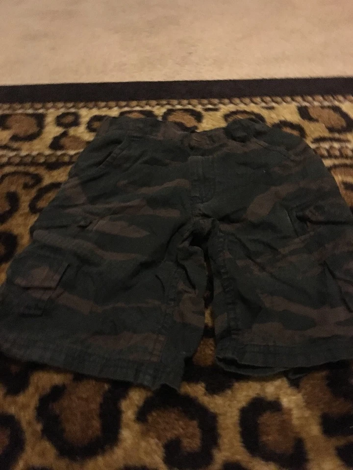 Pantalones Cortos Carga Shaun Blanco Niños Cremallera y Botón Talla 7 Camuflaje Foto 1 de 4