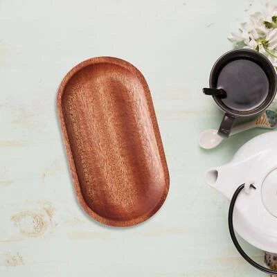 Wood Party Serving Tray Cupcake Stand Decorative Tray for Tea Farmhouse Cake - Image 1 of 2