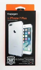Lot of 51 NEW OEM SPIGEN Ultra Hybrid case iPhone 7 Plus & 8 Plus Crystal Clear - Picture 1 of 2