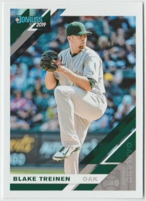 2019 Donruss Baseball #77 Blake Treinen - Image 1 of 2