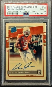 Collin Johnson Rookie Auto 2020 Optic Gold Vinyl Superfractor Prizm SSP /7 RC - Bild 1 von 7