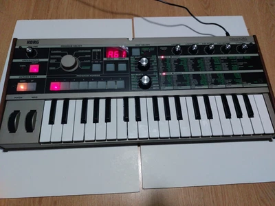 Korg Microkorg Synthesizer and Vocoder Keyboard - Black/Grey - Image 1 of 4