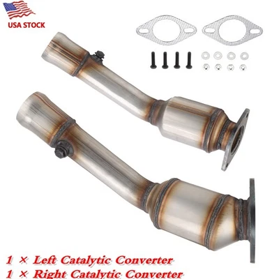 2x Catalytic Converter For Ford Mustang 5.0L GT & Boss 2011 2012 2013 2014 EPA Foto 1 de 4