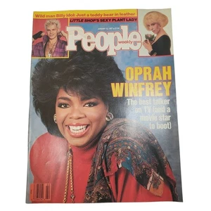 People Magazine January 12, 1987 Oprah Billy Idol Predictions for 21st Century - Picture 1 of 6