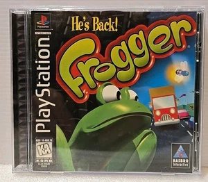 SONY PlayStation PS1 1997 Frogger (BLACK LABEL VERSION & COMPLETE)  TESTED - Picture 1 of 7
