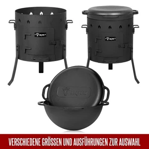 Kazan horno caldera de goulash caldera de fuego olla de fundición horno chimenea Utschak BBQ-Toro - Imagen 1 de 24