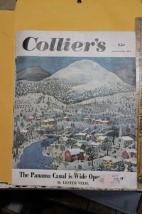 1951 Collier's Magazine Panama Canal Open For Attack Lester Velie Louisiana - Bild 1 von 4