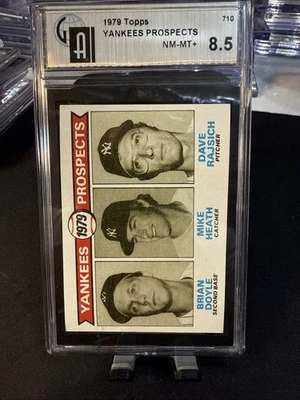 1979 Topps - 1979 Prospects Mike Heath, Brian Doyle, Dave Rajsich #710 (RC) - Image 1 of 4