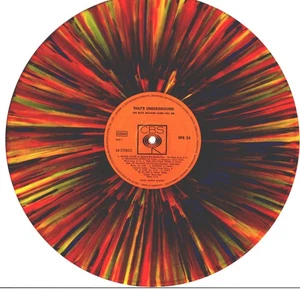 THAT'S UNDERGROUND german CBS LP_SPLATTER VINYL_orig 1968 moby grape_DYLAN etc. - Picture 1 of 4