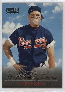 1996 Pinnacle Christie Brinkley Collection Chipper Jones #5 HOF - Picture 1 of 3
