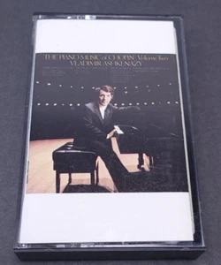Piano Music of Chopin Vol. 2 Vladimir Ashkenazy vtg Cassette Tape - Imagen 1 de 3
