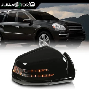 PASSENGER SIDE BLACK RIGHT MIRROR FIT FOR MERCEDES ML350 GL450 2010-12 - Picture 1 of 12