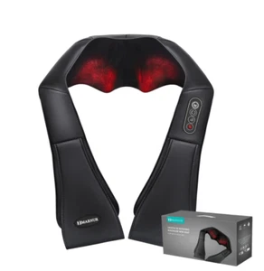 "MARNUR Neck & Shoulder Massager — Deep Tissue Shiatsu Kneading with Heat - Picture 1 of 14