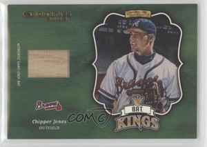 2003 Donruss Bat Kings /250 Chipper Jones #BK-3 HOF