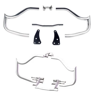 SHARKROAD 1.5'' Big Buddy Crashbar for R18 BMW Motorcycle Engine Guard Chrome - Bild 1 von 9
