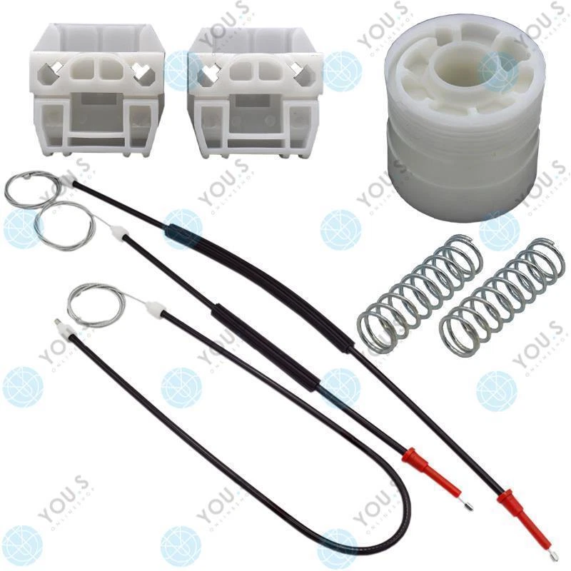 Window Regulator Repair Kit Cable for VW MULTIVAN TRANSPORTER T5 - Front Left - Image 1 of 1