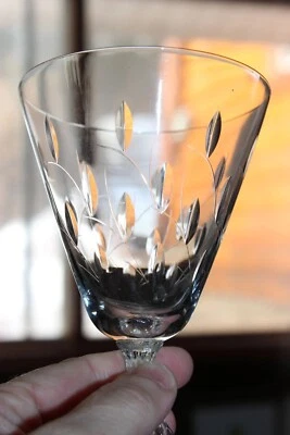 Duncan & Miller WILLOW, Set of 6 Crystal Goblets, 6 1/4” - Image 1 of 4