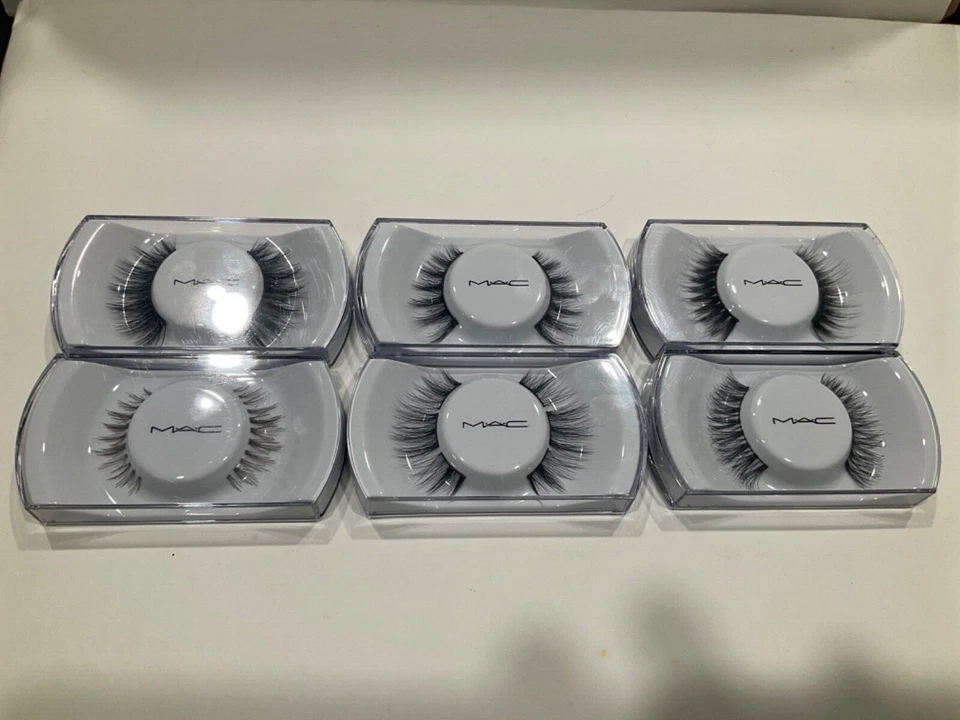 MAC Cosmetics False Black Eyelashes Choose Your Style A50, A90,A60,B80,B90,C22 - Image 1 of 1