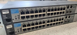 HP PROCURVE 2510-24G SWITCH J9019B J9019-60101 24 PORTE 10/100 + 2X 10/100/1000. - Foto 1 di 3