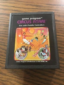 ATARI: CIRCUS ATARI CX-2630 GAME ONLY - Picture 1 of 2