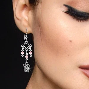 Ohrhänger oder Aufsätze Gold oder Silber mit Edelsteinen oder Perlen #028 - Bild 1 von 12