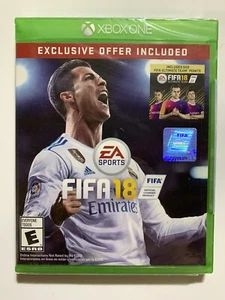 FIFA 18 - Includes 500 Ultimate Team Points Microsoft Xbox One Soccer ⚽️ Sealed - Picture 1 of 2