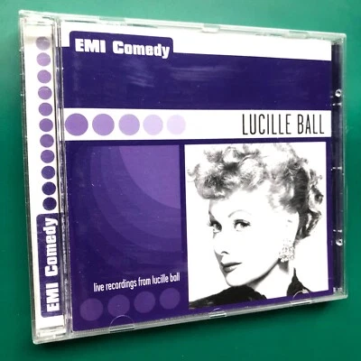 Live Recordings LUCILLE BALL Classic EMI Comedy CD Dean Martin Jimmy Durante EX - Image 1 of 4