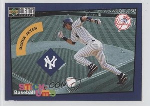 1998 Upper Deck Collector's Choice Stick-Ums Derek Jeter #19 HOF