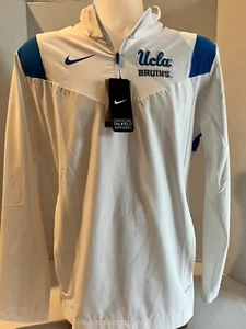 Nike UCLA Bruins On Field 1/4 Zip Pullover Jacket Mens Size Small MSRP $85 - Picture 1 of 18