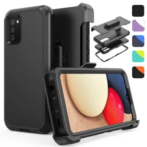 Für Samsung Galaxy A03S A13 A23 A53 5G robuste Hülle Cover + Gürtelclip Holster - Bild 1 von 17