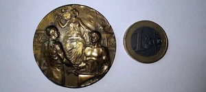 MEDAGLIA LIBRO D'ORO D'ITALIA-PRO INDUSTRIA COMMERCIO ARTE SCIENZA-C77-56 - Picture 1 of 1
