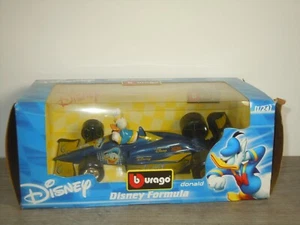 Disney Formula Donald - Bburago 2903 - 1:24 in Box *60950 - Bild 1 von 4