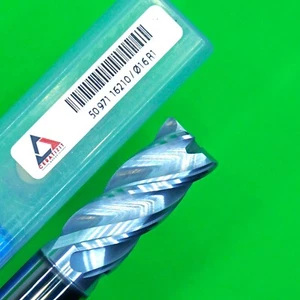 Fresa VHM Ø 16,0 - 2xD Z4 R1 WNT № 50 971 16210 SilverLine 2 pezzi NUOVO - Foto 1 di 14