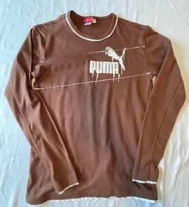 brown puma shirt
