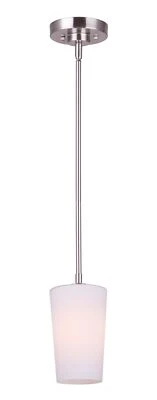 IPL1012A01BN, Colgante, Acabado Níquel Cepillado 1 Luz, Bombilla A, 100W, 60.0 x 4.875 Foto 1 de 4
