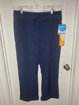 Pantalones Médicos Urbane Performance PLG Ajuste Moderno Rápido Fresco Elástico Cordón Azul Foto 1 de 4