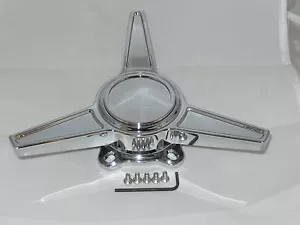 1 - TriBar Spinner Knockoff Wheel Center Cap 330C03 S1006-05 86-75309 S1402-12 - Picture 1 of 6