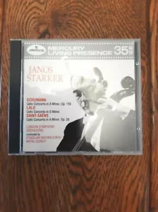 Janos Starker-Schumann /Lalo /Saint Saens ,Cello concertos. Mercury 432010-2 .NM - Foto 1 di 3