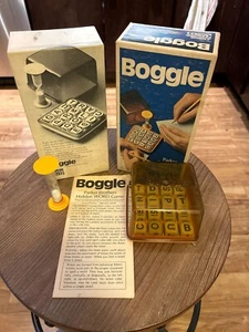 Vintage - 1976 Parker Brothers Boggle Game - Complete in Box - Hidden Word Game - Picture 1 of 5