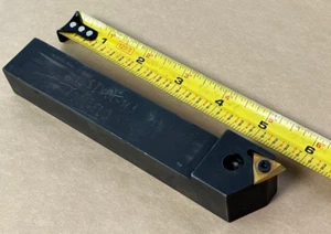 TOOL-FLO INDEXABLE LATHE TOOL HOLDER STVOL-163 STV0L-163, CUT TO 6"X1"X0.75" - Picture 1 of 8