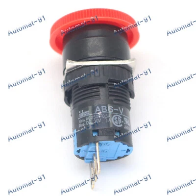 New one IDEC AB6M-V1R emergency stop button switch spot stocks - Image 1 of 4