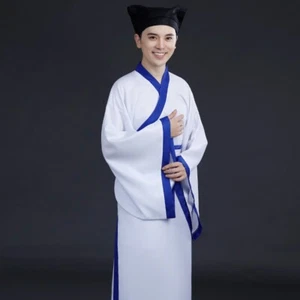 Herren Hanfu Kostüm Song Dynastie Gelehrter Outfit chinesisches altes Kostüm Retro - Bild 1 von 14